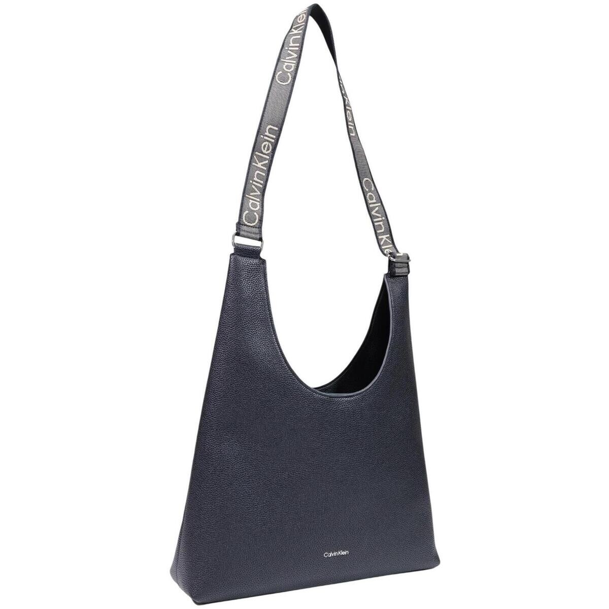 Calvin Klein Jeans  WEBBING ADJ STRAP LARGE SHOULDER LV04F3643G  Černá
