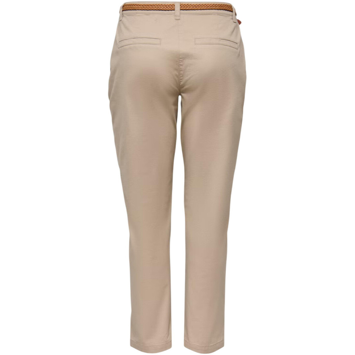 Jacqueline De Yong  JDYCHICAGO MW BELT CHINO PANTS WVN NOOS 15311897  Béžová