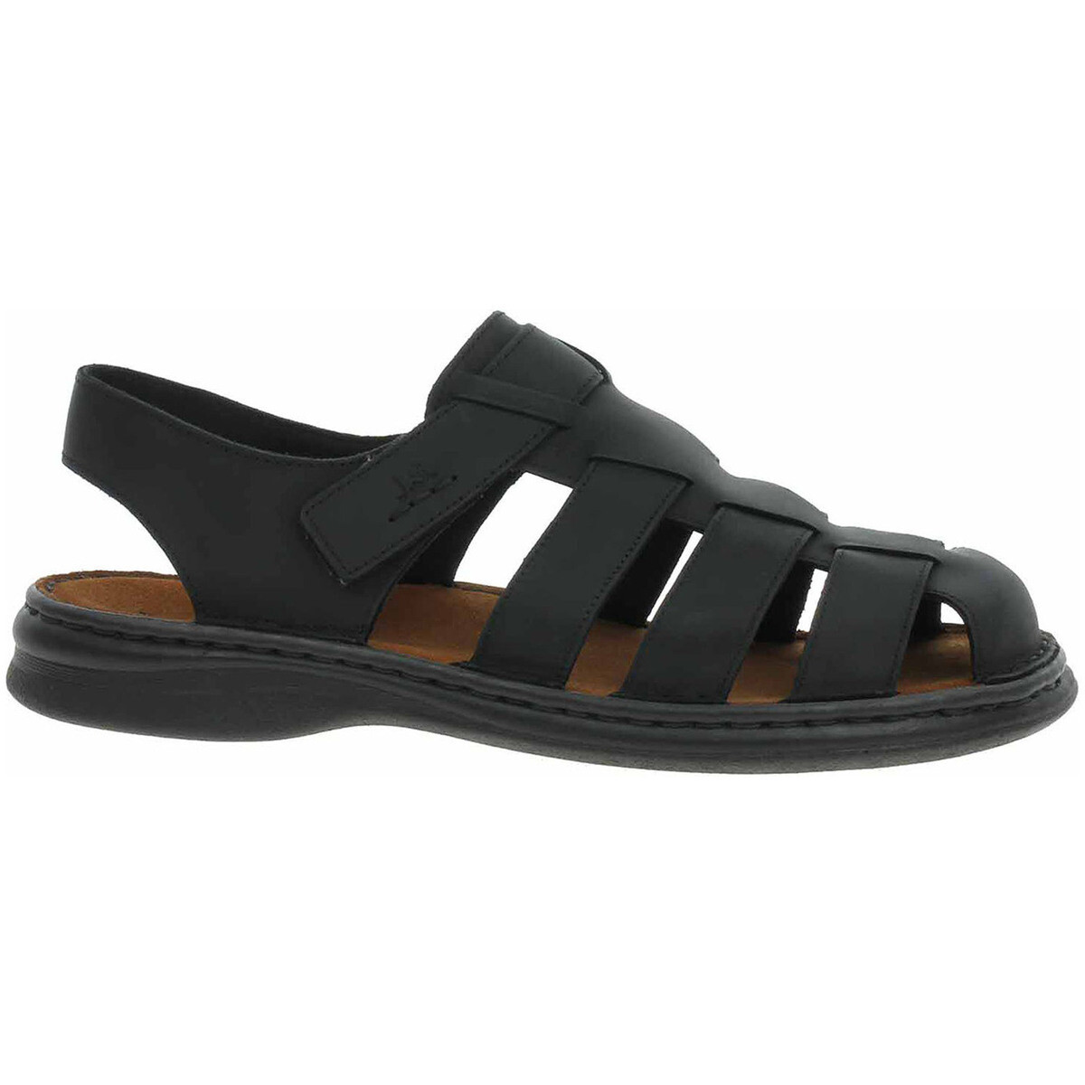 Josef Seibel  Pánské sandály  10674 66100 schwarz  Černá