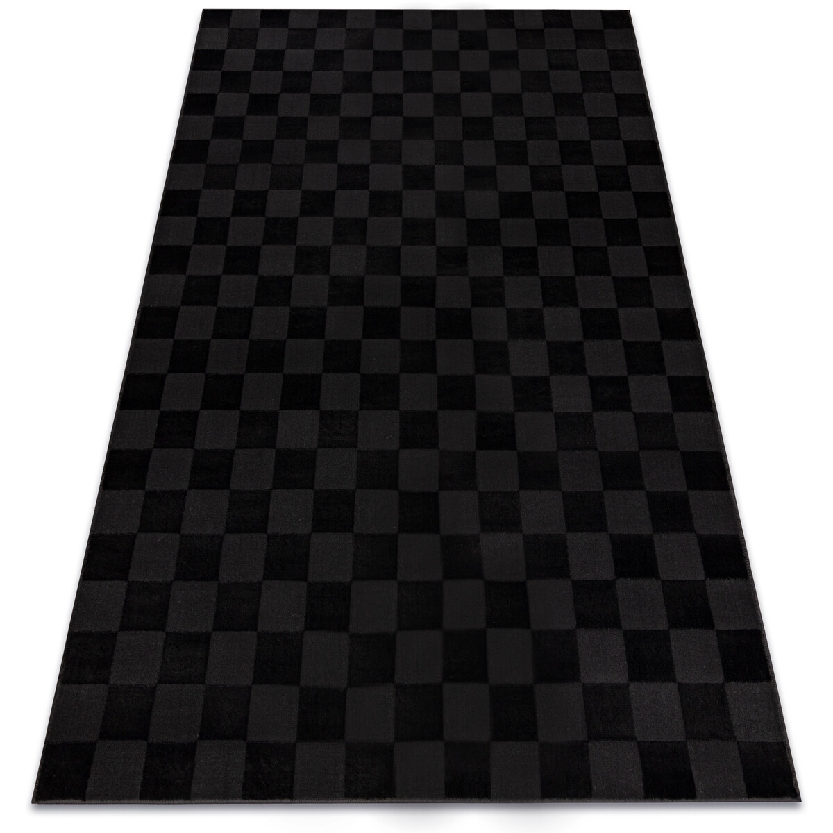 Rugsx  Koberec AURA EB112 černá / antracitová - 120x170 cm  Černá
