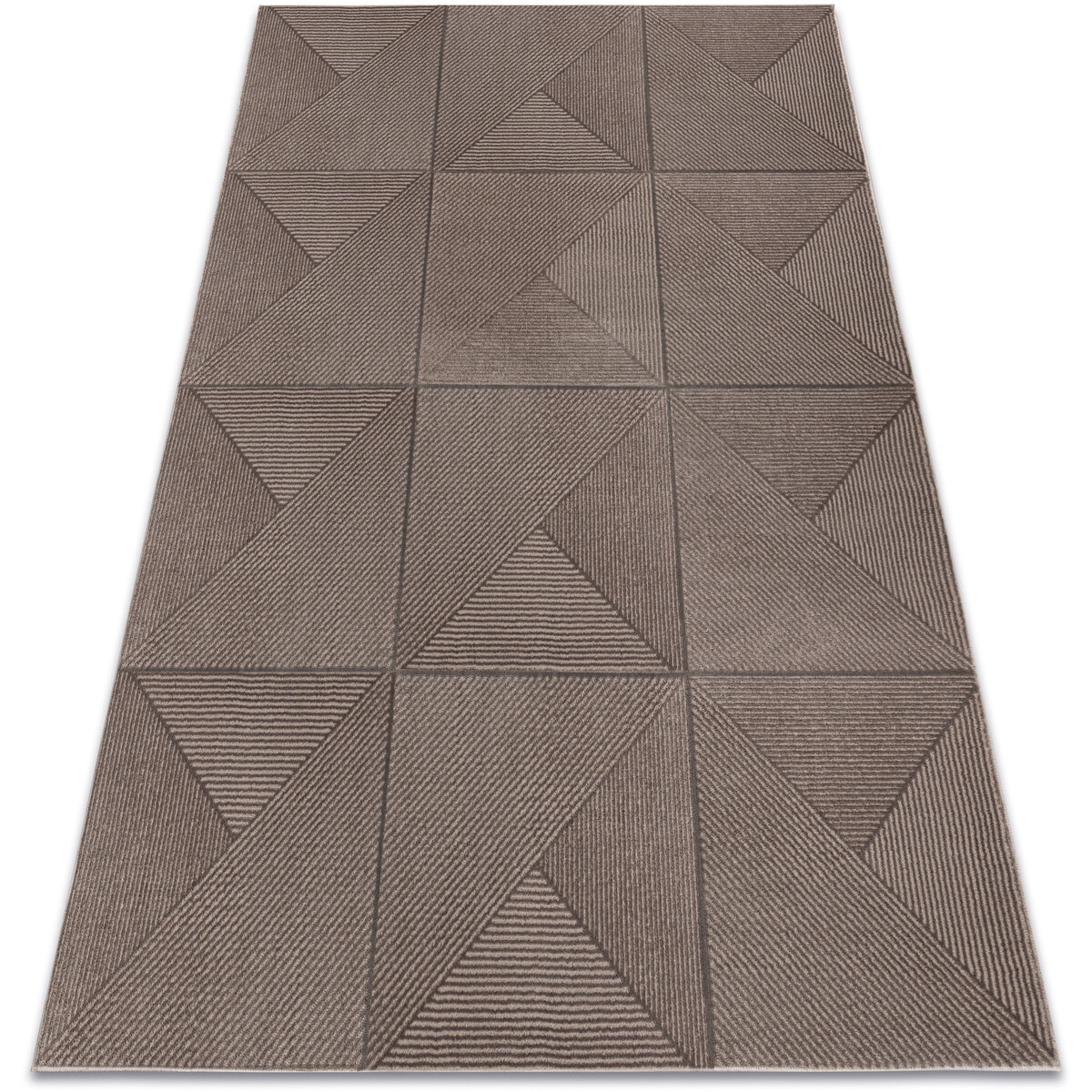 Rugsx  Koberec AURA J2624A béžová / tmavě béžová 120x170 cm  Béžová