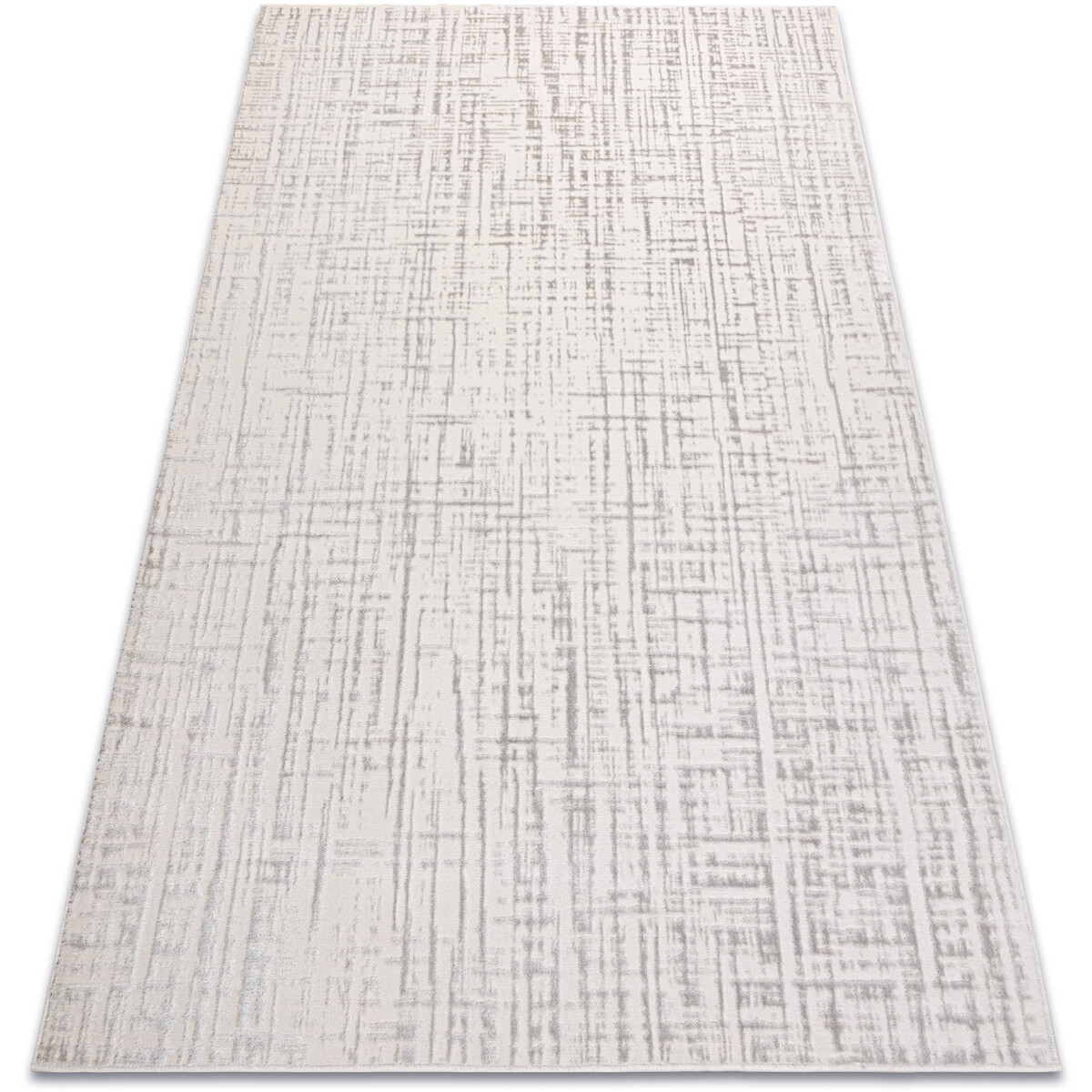 Rugsx  Koberec AURA J2557A krémový / světle šedá 120x170 cm  Béžová