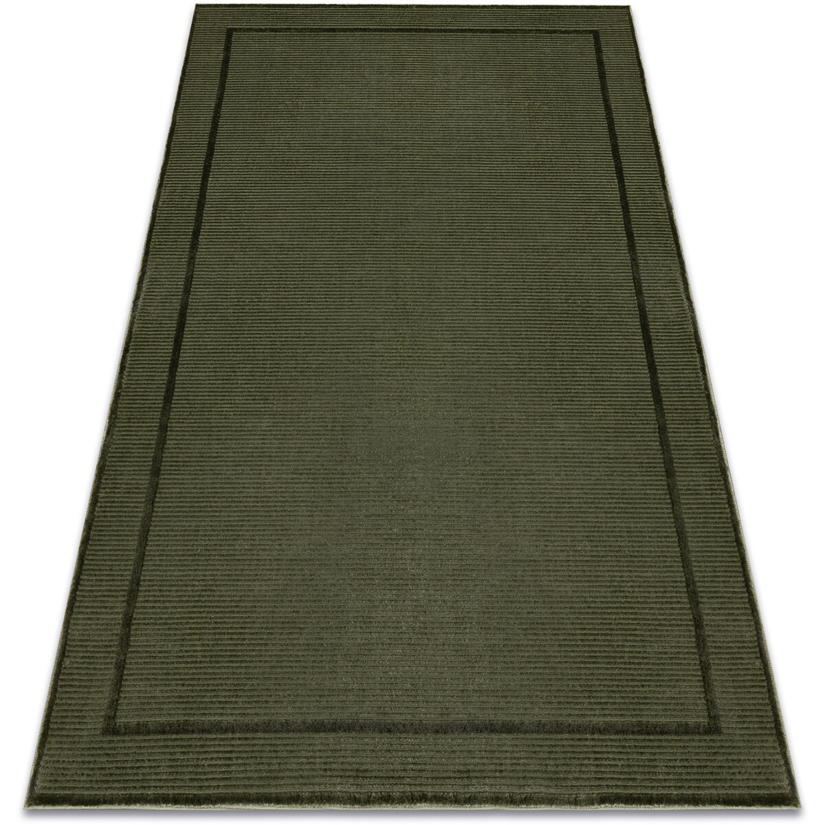 Rugsx  Koberec AURA J2659A zelená - Rám, linky 120x170 cm  Zelená