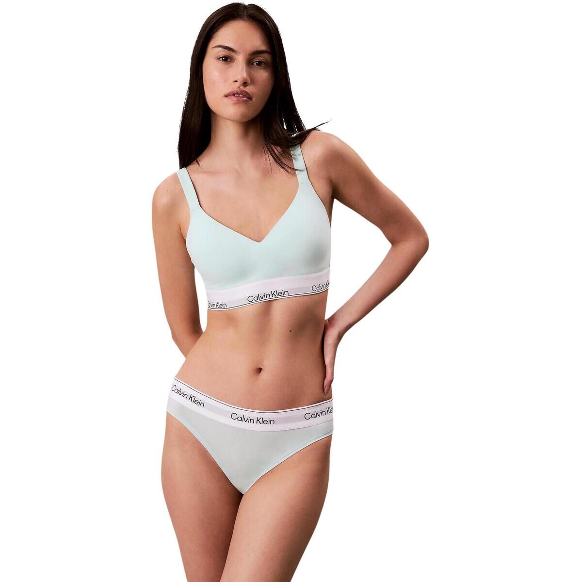 Calvin Klein Jeans LIFT BRALETTE LV00QF8500 Zelená
