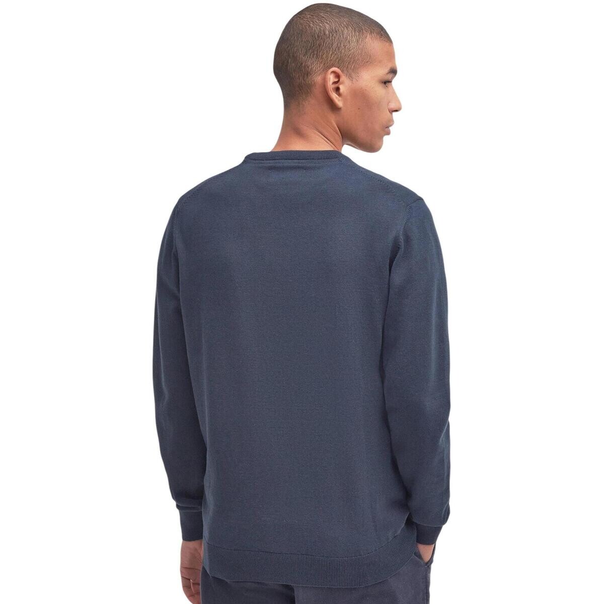 Barbour  PIMA COTTON CREW MKN0932  Modrá