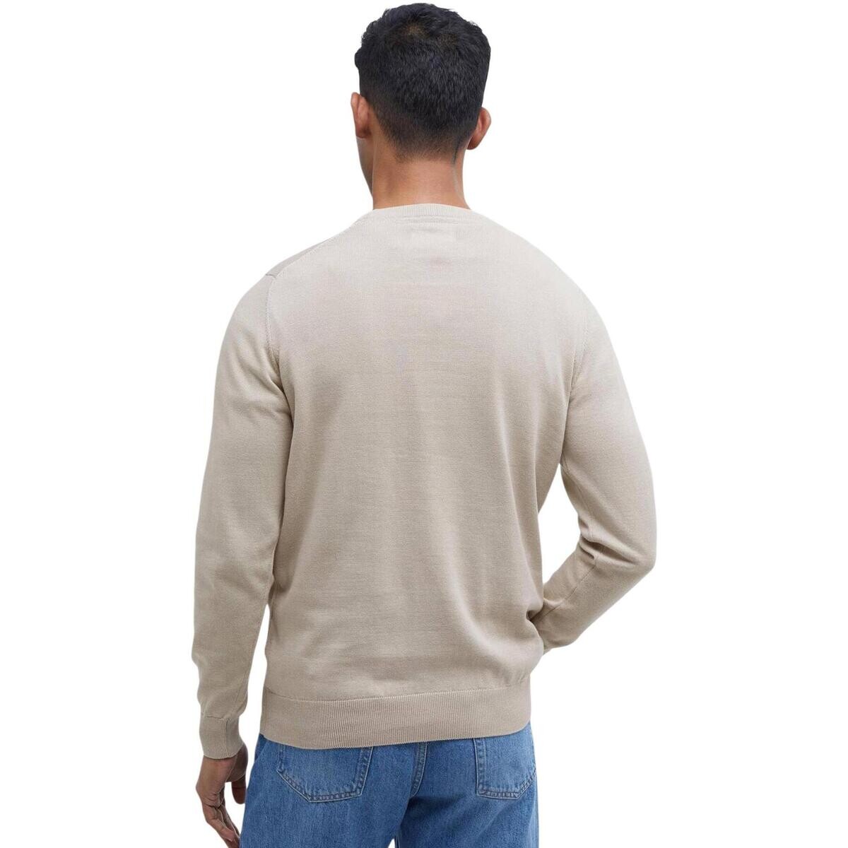 Barbour  PIMA COTTON CREW MKN0932  Béžová