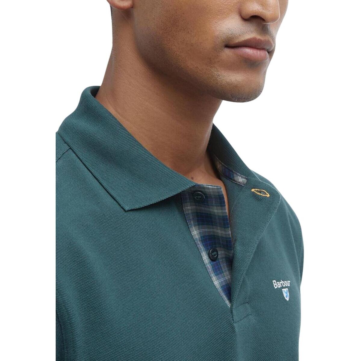 Barbour  TARTAN PIQUE MML0012  Zelená