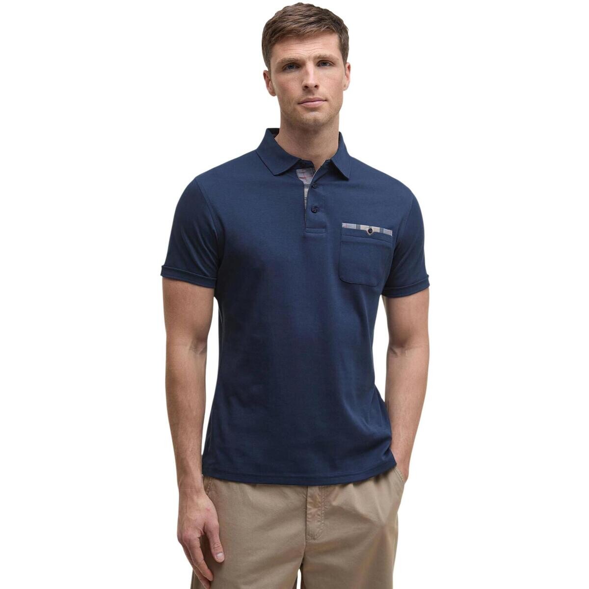 Barbour  PREMIUM CORPATCH TAILORED MML1496  Modrá