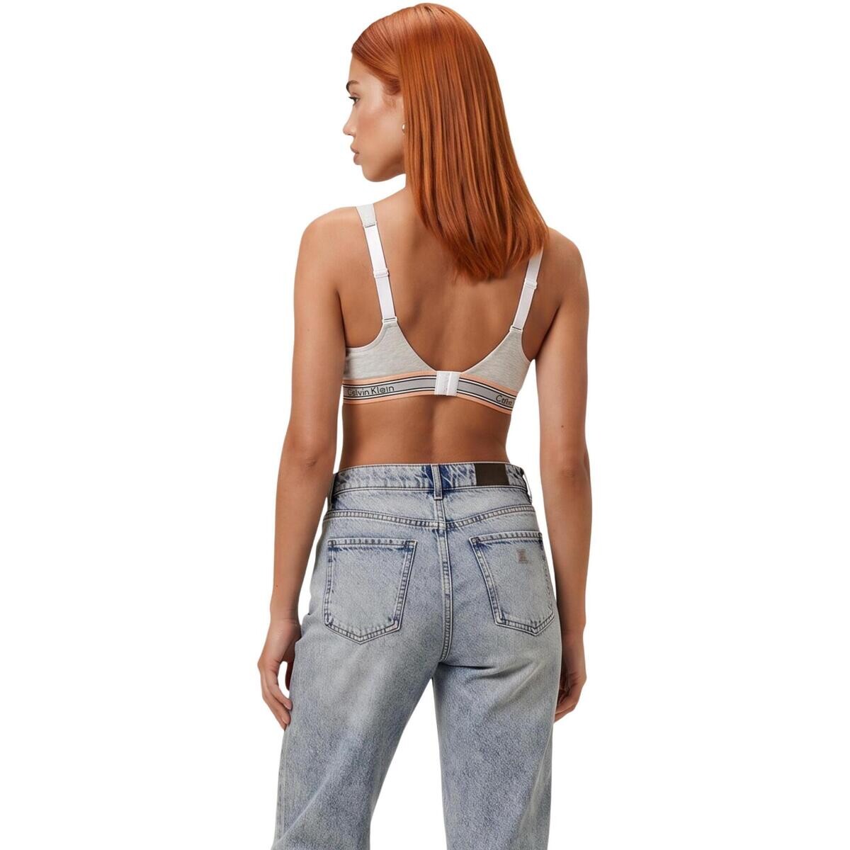 Calvin Klein Jeans LIFT BRALETTE LV00QF8879 Bílá