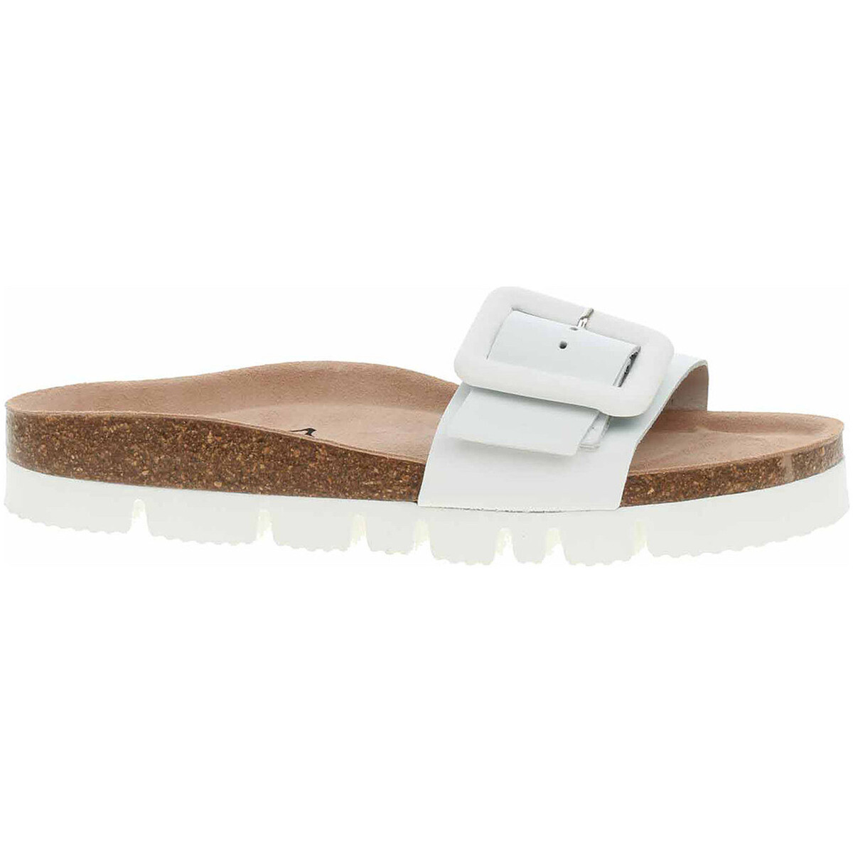 Bio Life  Dámské pantofle  2241.33 Lotta 863 white  Bílá