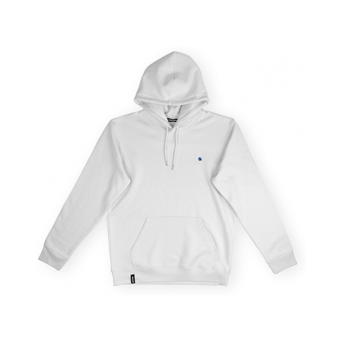 Organic Monkey  Hoodie Touchdown - White  Bílá