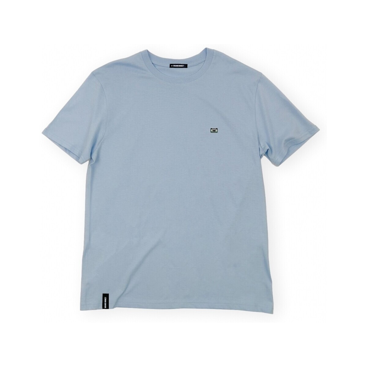 Organic Monkey  Retrosounds T-Shirt - Blue Macarron  Modrá