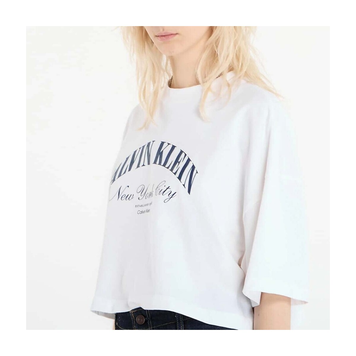 Calvin Klein Jeans  Lv047f813g  Bílá