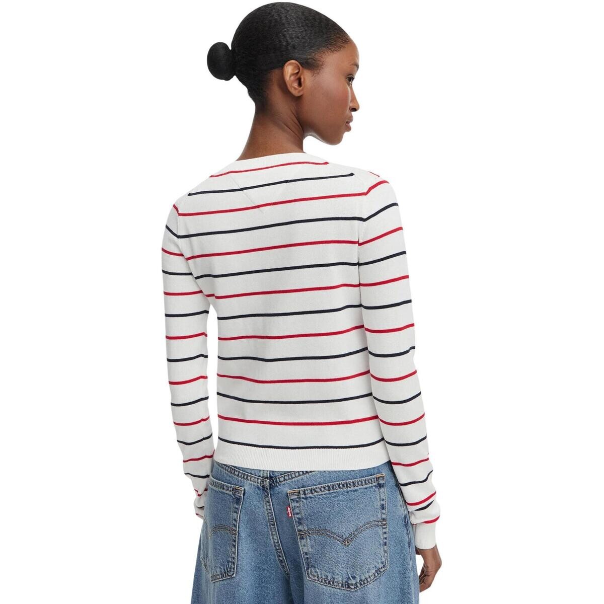 Tommy Hilfiger  TJW ESSENTIAL CREW N DW0DW20976  Bílá