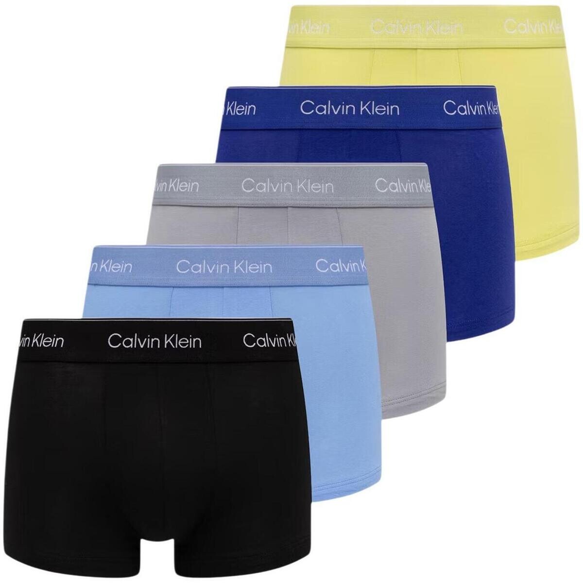 Calvin Klein Jeans  LOW RISE TRUNK 5PK LV00NB4390  Černá