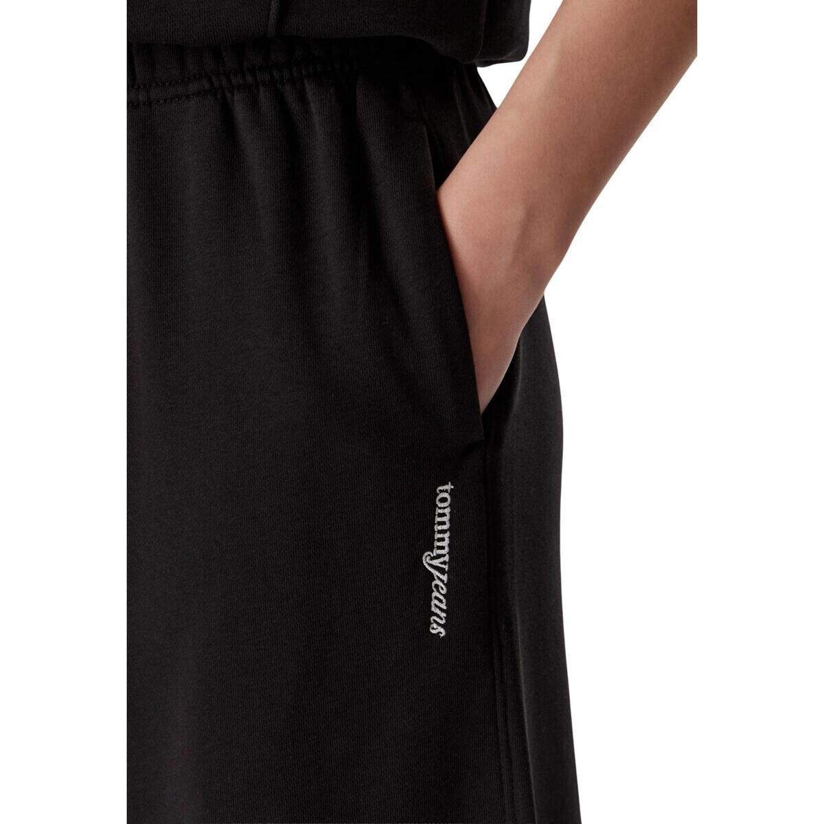 Tommy Hilfiger  TJW WIDE LEG SWEATPA DW0DW22951  Černá