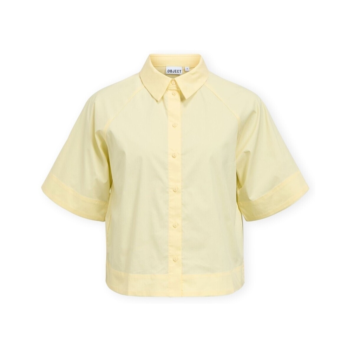 Object  Paige Re Shirt - Pastel Yellow  Žlutá