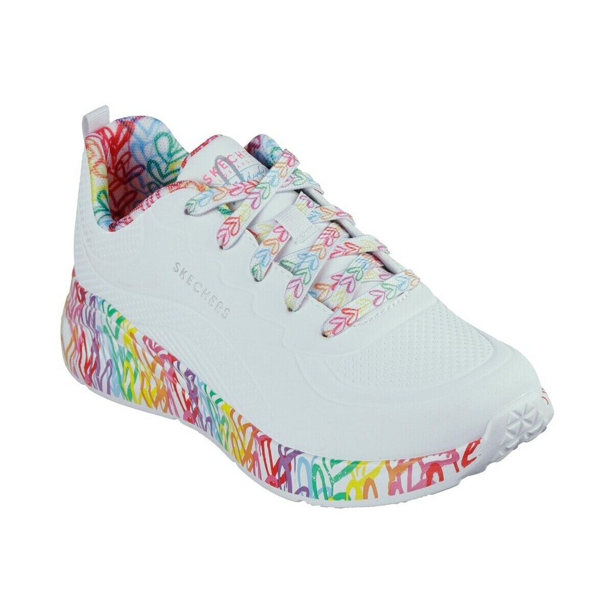 Skechers  Una Lite Exuberant Hearts  ruznobarevne