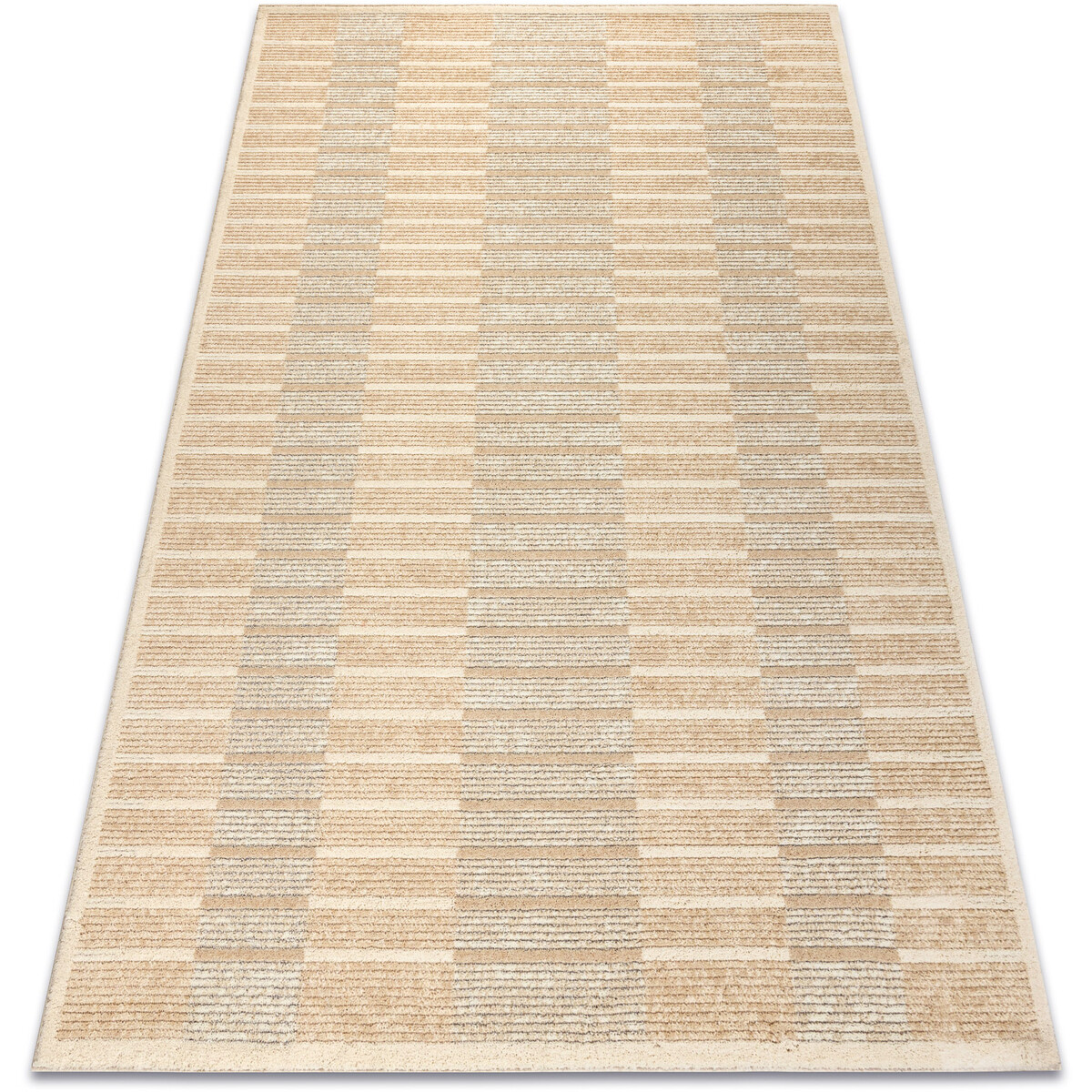 Rugsx  Vlněný koberec FLUX 461.124.SA110 OSTA - Geometr 240x340 cm  Béžová