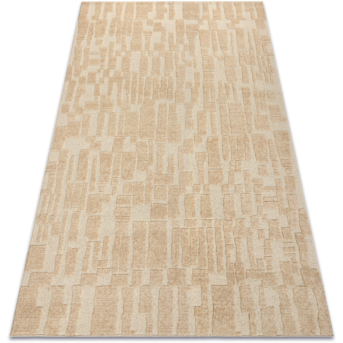 Rugsx  Vlněný koberec FLUX 461.133.SA132 OSTA - Geometr 240x340 cm  Béžová