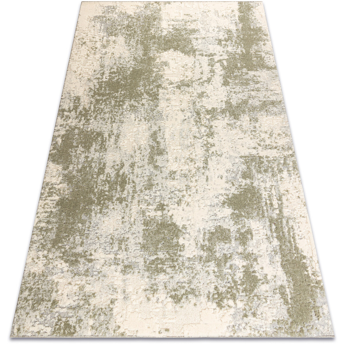 Rugsx  Vlněný koberec FLUX 461.138.SA990 OSTA - Abstrak 120x170 cm  Zelená