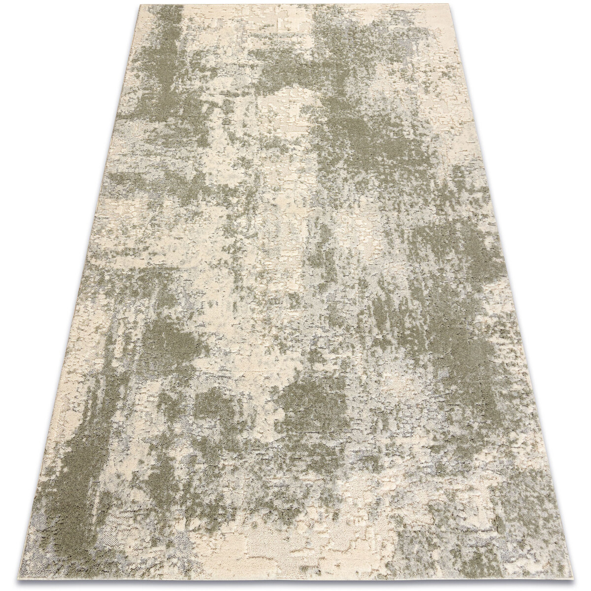 Rugsx  Vlněný koberec FLUX 461.138.SA400 OSTA - Abstrak 60x120 cm  Zelená