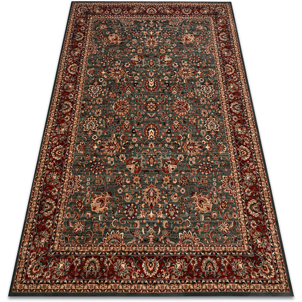 Rugsx  Koberec KASHQAI 4362 400 ornament zelená / 240x340 cm  Zelená