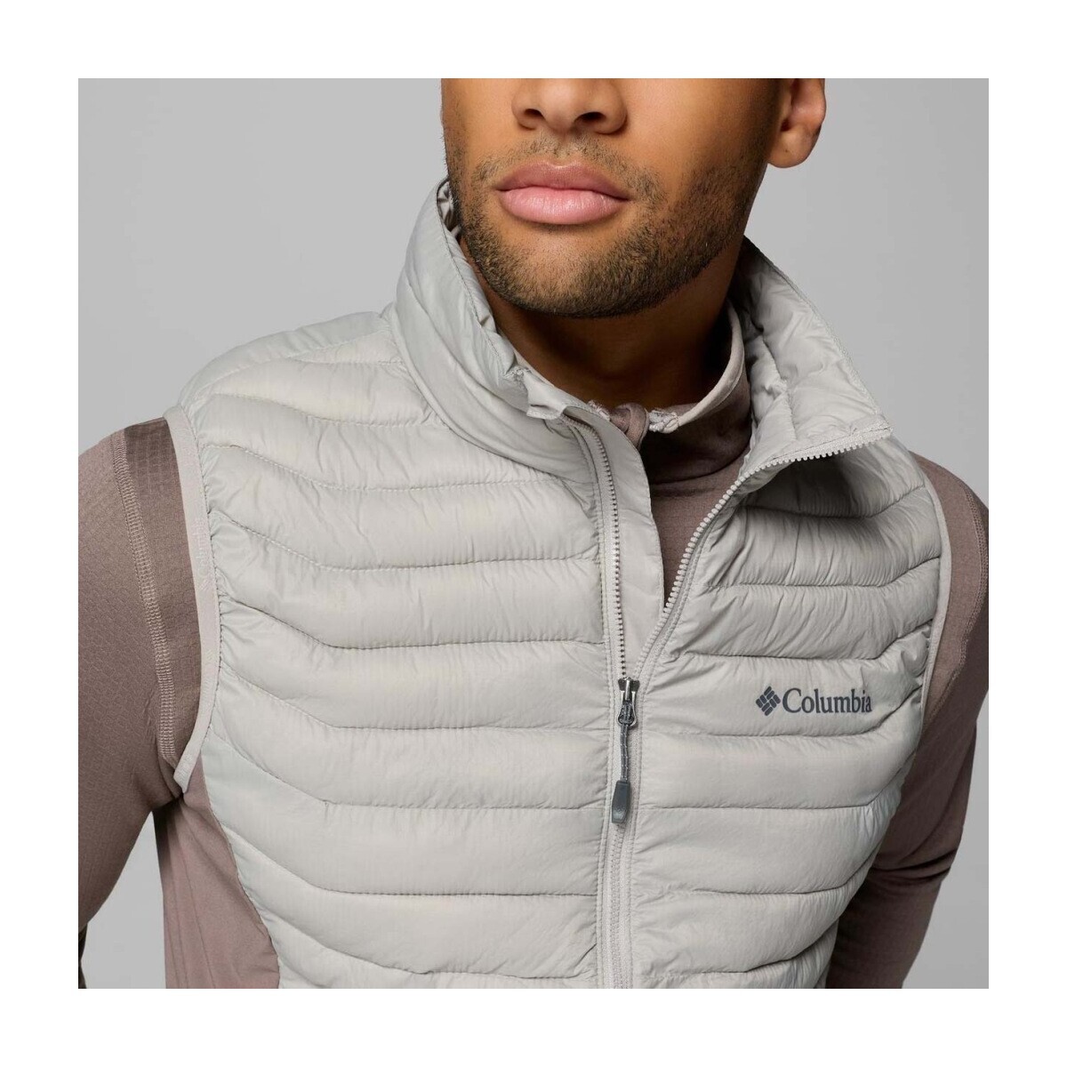 Columbia  Powder Pass Hybrid Vest  Šedá