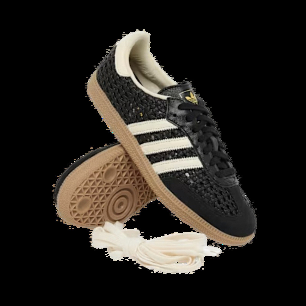 adidas  Samba OG Basketweave Black Cream White  Černá