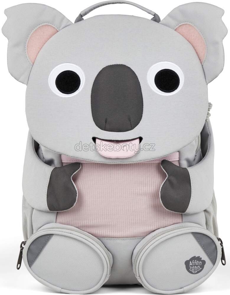 Dětský batoh do školky Affenzahn Large Friend Koala - grey
