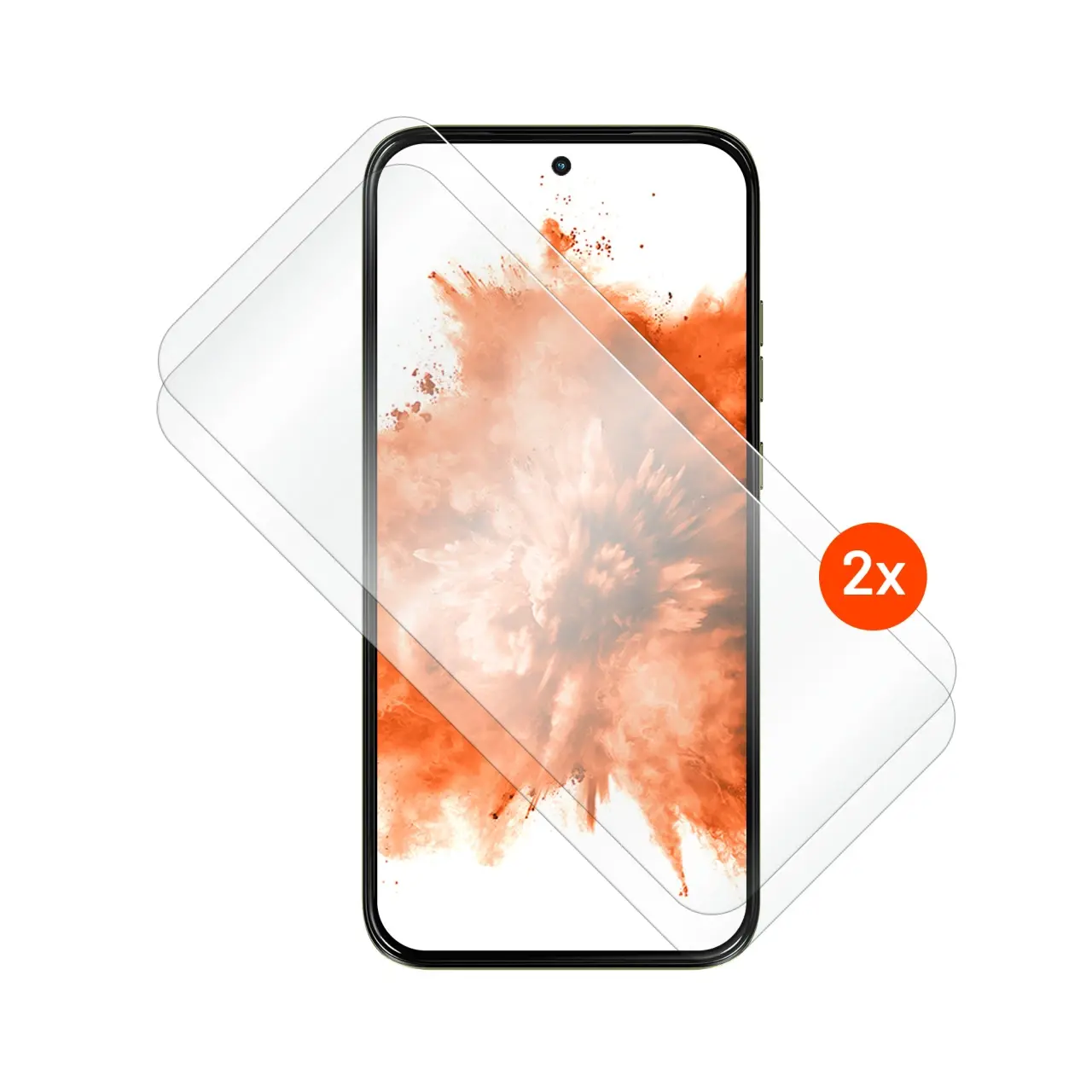 Tvrzené sklo FIXED pro Motorola Moto G67 5G, 2ks, čirá
