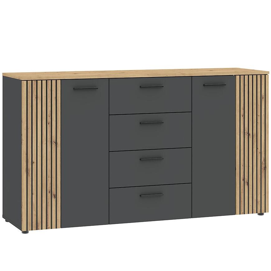 Komoda nr 14 antracitová/artisan