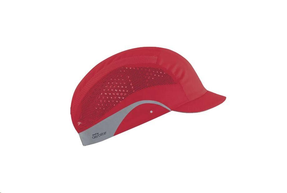 JSP HARDCAP AEROLITE 2,5 cm čepice vyztužená červená