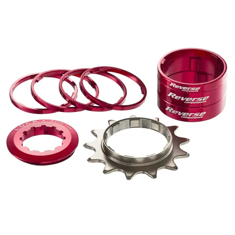 Reverse Single Speed Adapter 13 zubů Red