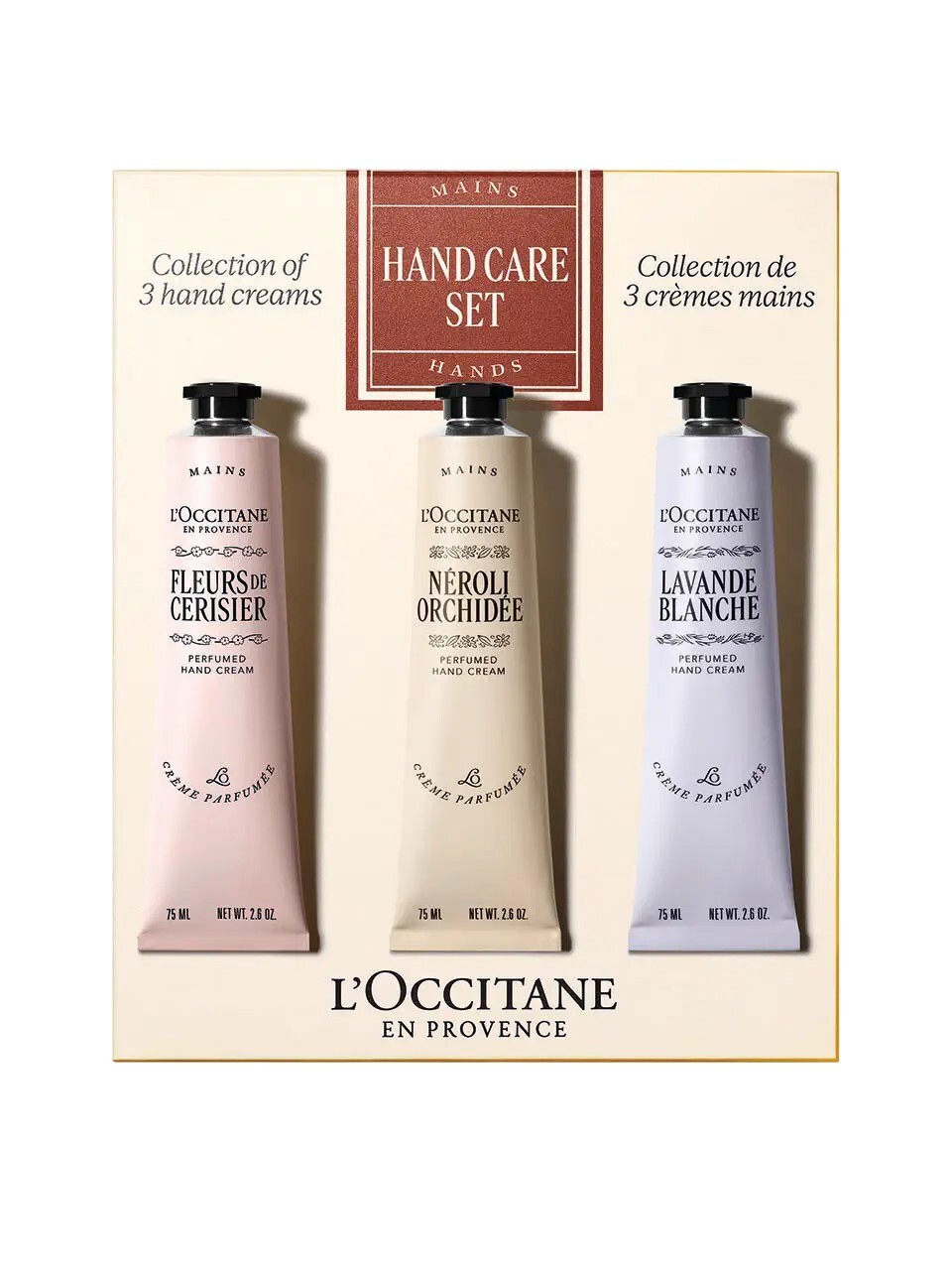 L'Occitane en Provence Dárková sada krémů na ruce Mixed Lines Hand Care Set