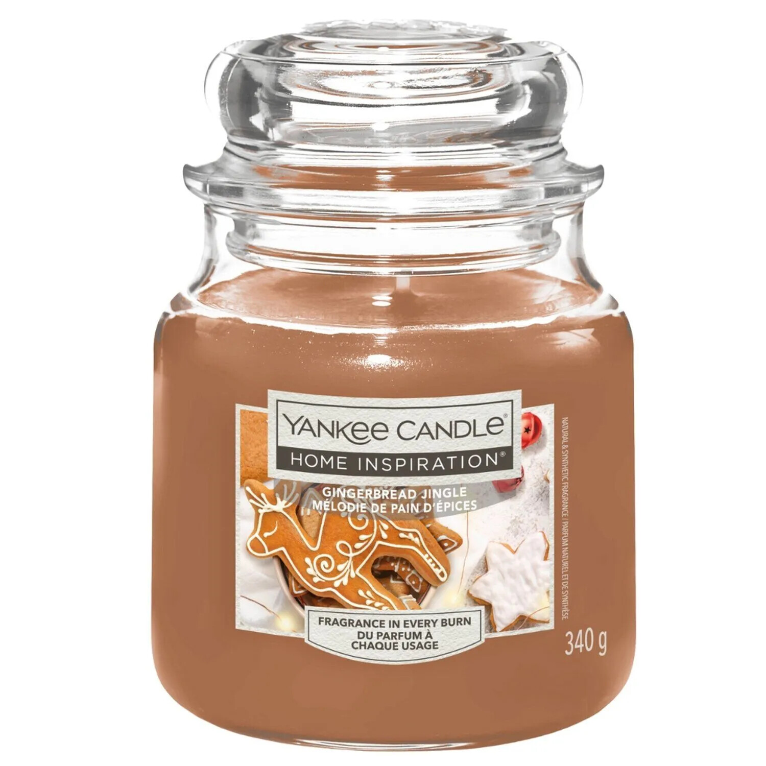 Yankee Candle Vonná svíčka Home Inspiration Gingerbread Jingle 340 g
