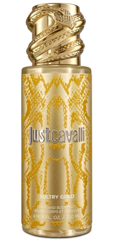 Roberto Cavalli Sultry Gold - tělový a vlasový sprej 250 ml