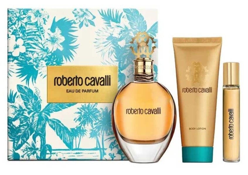 Roberto Cavalli Signature - EDP 75 ml + tělové mléko 100 ml + EDP 15 ml