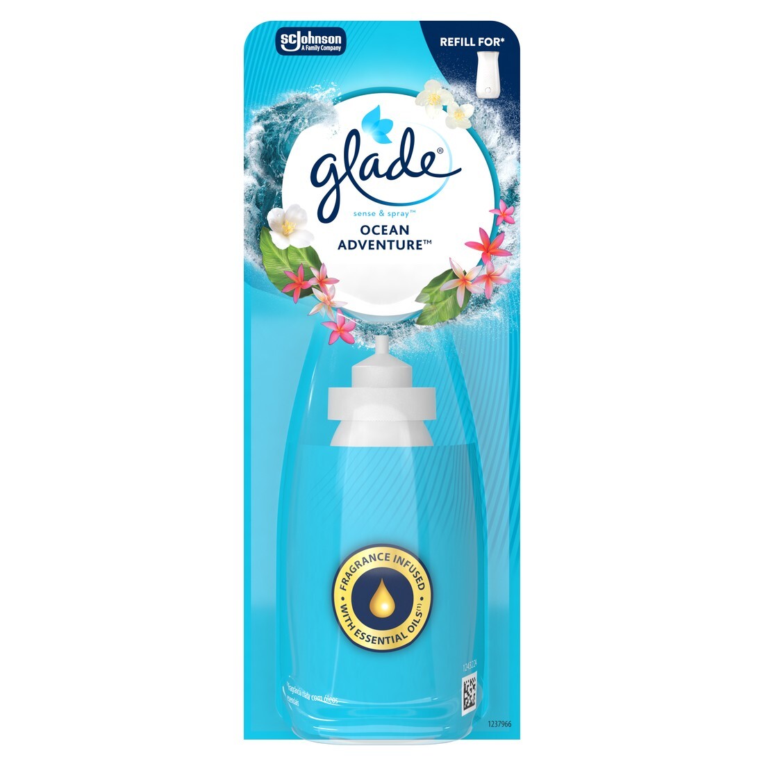 Glade Náplň do osvěžovače vzduchu Sense & Spray Ocean Adventure 18 ml