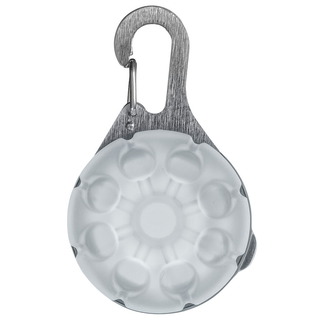 Svítící obojek pro psa Nite Ize SpotLit Rechargeable Collar Light Barva: bílá