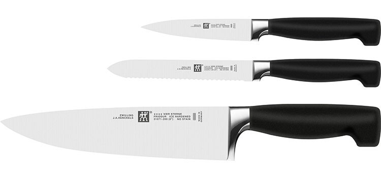 Sada nožů 3-dílná s kuchařským nožem 20 cm FOUR STAR® ZWILLING