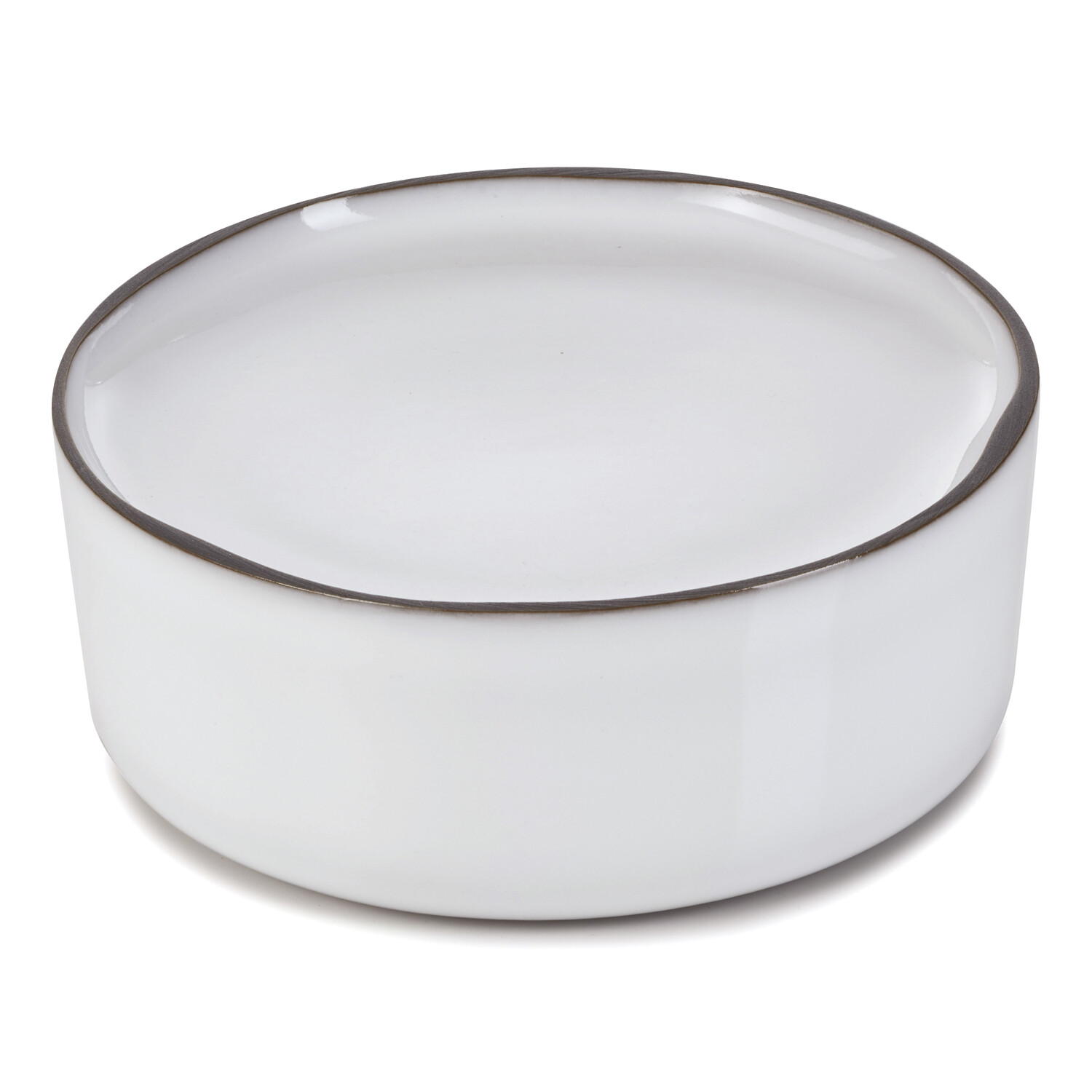 Servírovací miska PEDESTAL 15 cm, bílá, keramika, Revol