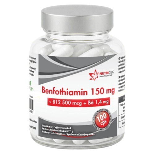 Benfothiamin 150mg cps.100