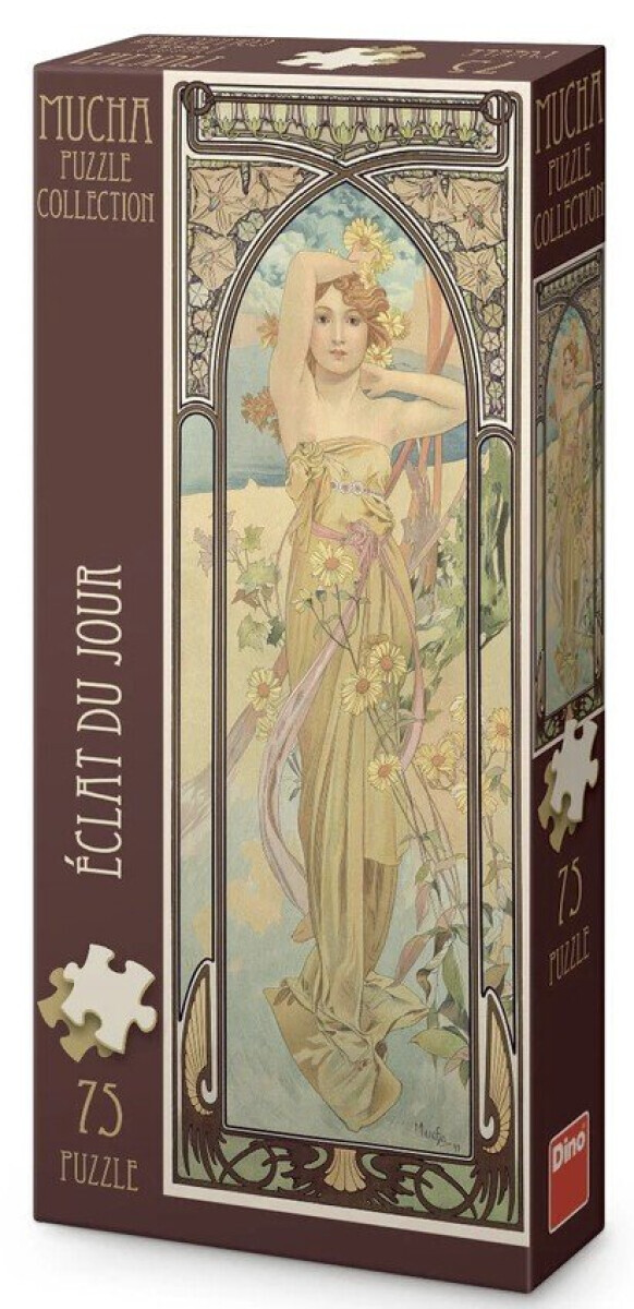 Alfons Mucha – Záře dne 75 Puzzle