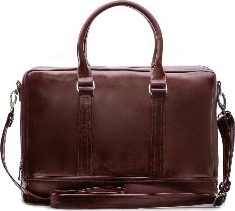 Pánská kožená bordó taška SL02 BROWN-MAROON Velikost: ONE SIZE