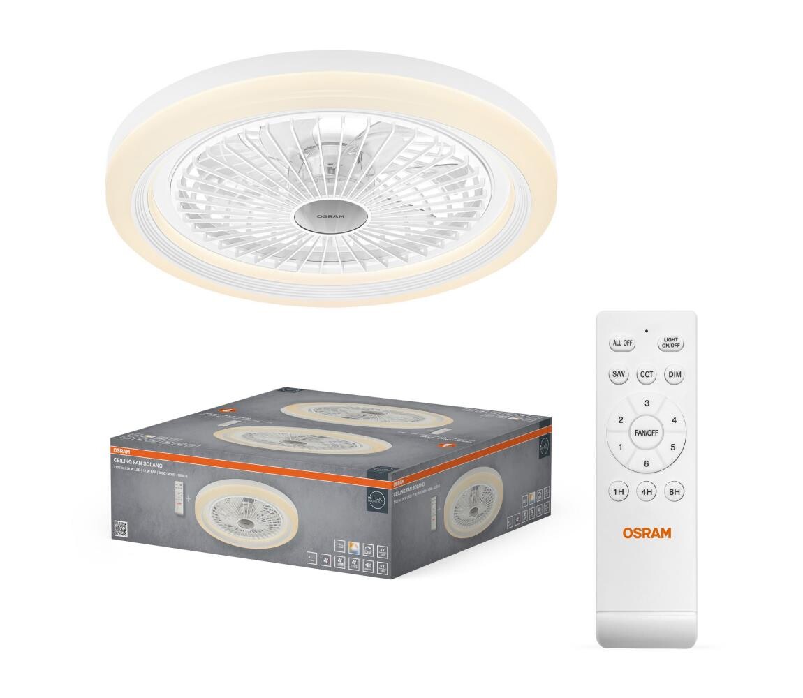 Osram - LED Stmív. sv. s látorem SOLANO LED/26W/230V 3000/4000/6500K + DO 4058075857971