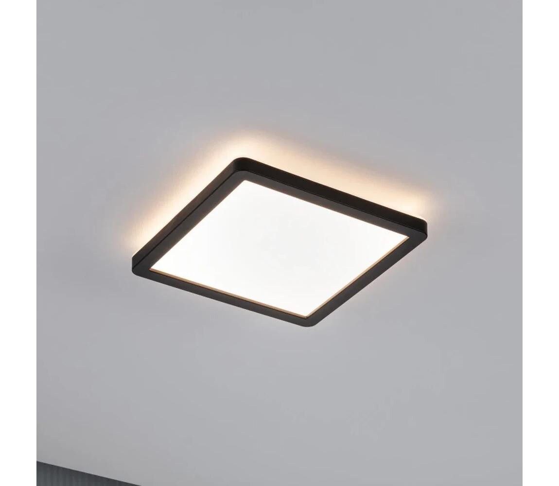 Paulmann 79920 - LED/11,2W Stmívatelný panel ATRIA 230V 3000K 19x19 cm černá 79920