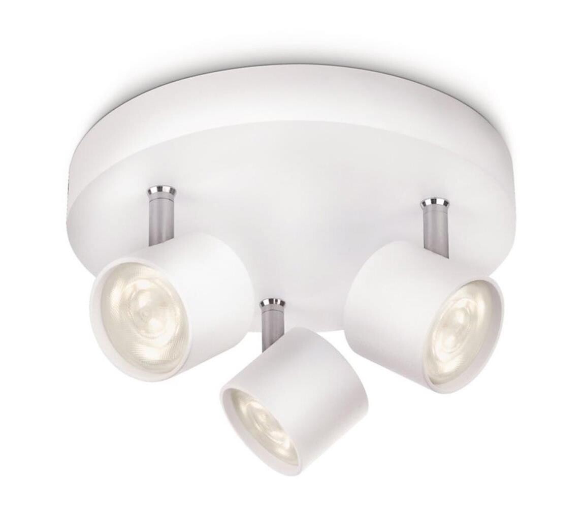 Philips 56243/31/16 - LED Stmívatelné bodové svítidlo STAR 3xLED/4W/230V 56243/31/16