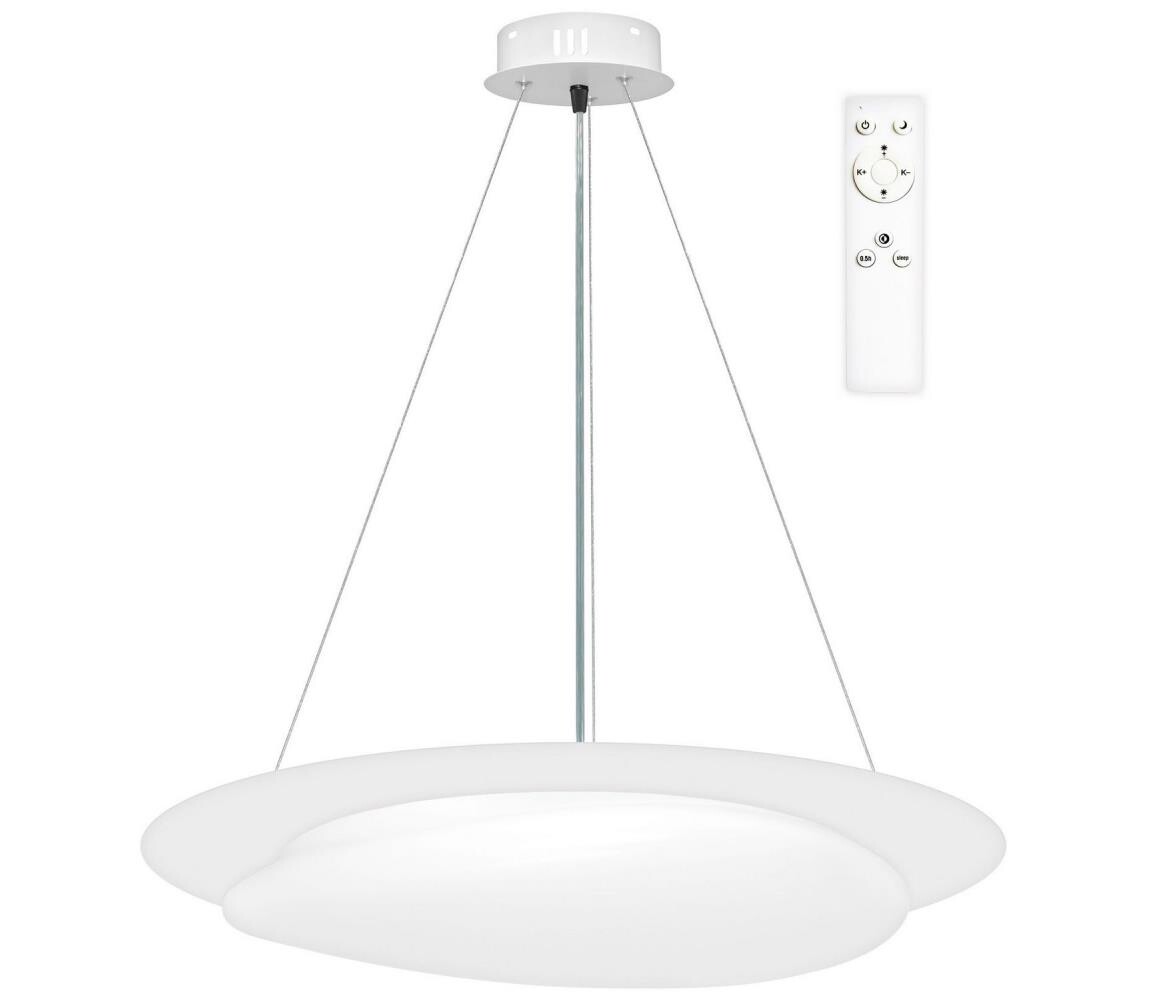 Top Light - LED Stmívatelný lustr na lanku LED/51W/230V 3000-6500K + DO Stone BZ RC