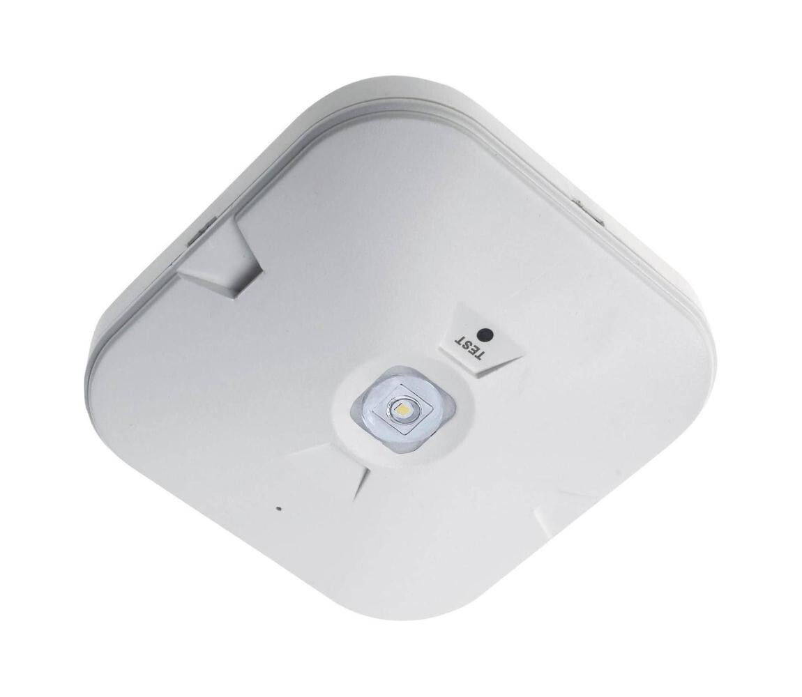 Greenlux LED Nouzové svítidlo GATRION LED/3/1W/3,2V 6000K 3000 mAh IP54 bílá